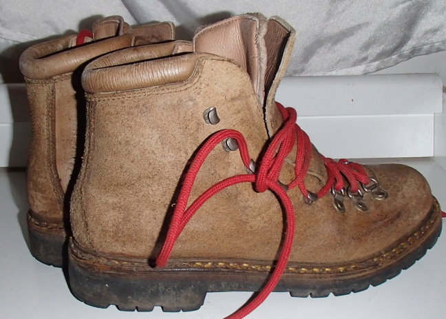 Fabiano Scarpa Mountaineering Leather Italian Hiking Boots Mens Size 9.5
